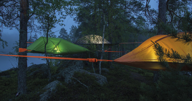 tree camping